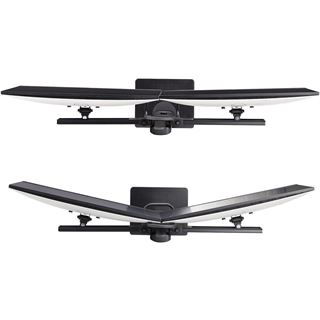 StarTech Crossbar Dual Monitor Desk Stand, Double 27inch Screens/VESA