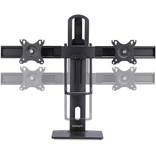 StarTech Crossbar Dual Monitor Desk Stand, Double 27inch Screens/VESA
