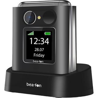 Beafon Fold 10 LTE, Silver Line, Großtastenklapphandy,