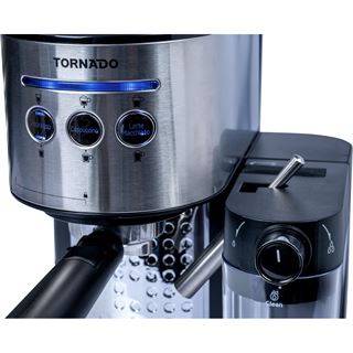 Tornado Siebtr&auml;germaschine TCM-14125 Edelstahl und Schwarz