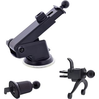 InLine KFZ Smartphone Halterung, ONE TOUCH QI 2, universal, Wireless