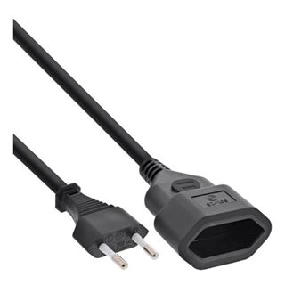 (&euro;24,50*/1m) 0.20m InLine Stromkabel Verl&auml;ngerungskabel