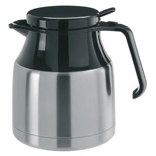 Melitta Isolierkanne schwarz, silber 1,3 l