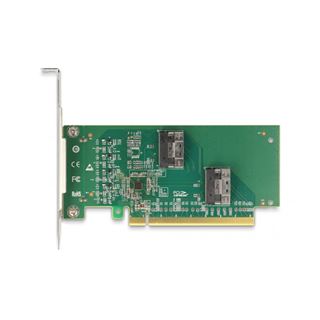 Delock PCI Express 4.0 x16 Karte zu 4 x SFF-8639 NVMe