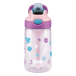 NUK Trinkflasche Contigo Easy Straw Cup 420ml rosa