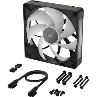 140mm Corsair RX RGB MAX Series, iCUE LINK RX140 RGB MAX, RGB Fan,