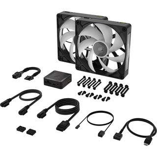 140mm Corsair RX RGB MAX Series, iCUE LINK RX140 RGB MAX, RGB Fan,