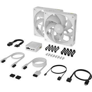 Corsair iCUE LINK RX140 Max RGB Starter Kit 2er-Pack 140x140x30mm