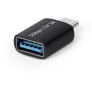 StarTech USB-C to USB-A Adapter, USB 5Gbps, Compact USB-C Male to