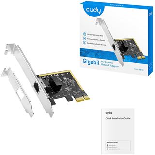 CUDY PE10 Netzwerkkarte PCI Ethernet 1000 Mbit/s