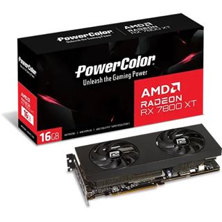 16GB PowerColor Radeon RX 7800 XT Aktiv PCIe 4.0 x16 (Retail)