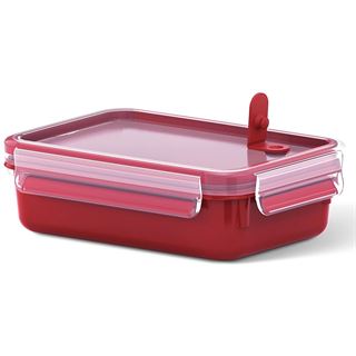 emsa Mikrowellendose CLIP & MICRO rot 0,8 l, 1 St.