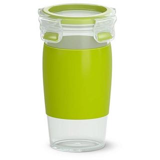 emsa Smoothie-Becher CLIP & GO transparent/grün