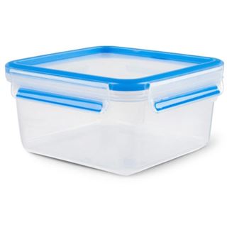 emsa Frischhaltedose CLIP & CLOSE 8,4 cm hoch transparent, blau