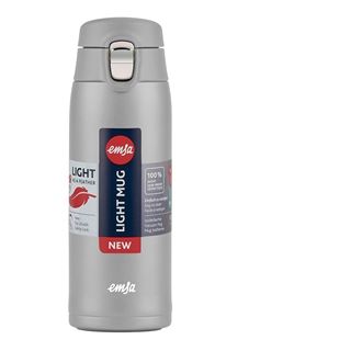 emsa Isolierflasche silber 0,4 l