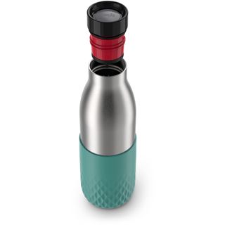 emsa Isolier-Trinkflasche Bludrop Sleeve gr&uuml;n 0,5 l