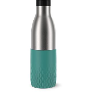 emsa Isolier-Trinkflasche Bludrop Sleeve gr&uuml;n 0,7 l