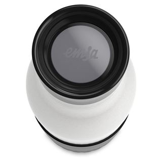 emsa Isolier-Trinkflasche Bludrop Sleeve schwarz 0,5 l