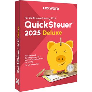 LEXWARE QuickSteuer Deluxe 2025 Box