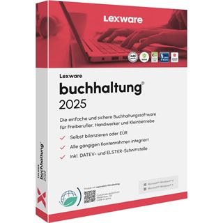 LEXWARE buchhaltung 2025 Jahresversion 365-Tage Box
