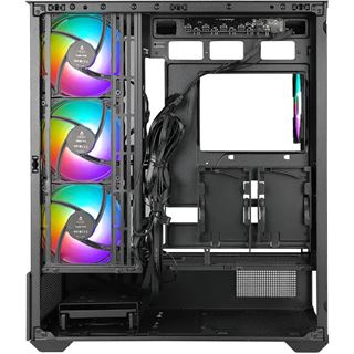 Azza Tiara Black Midi Tower ohne Netzteil schwarz