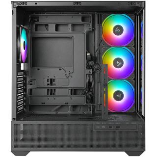 Azza Tiara Black Midi Tower ohne Netzteil schwarz