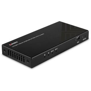 LINDY 2 Port HDMI 8K60 Splitter mit Audio
