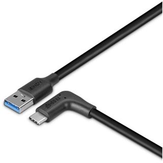 (&euro;5,93*/1m) 1.50m Lindy USB-C Adapterkabel gewinkelt USB C