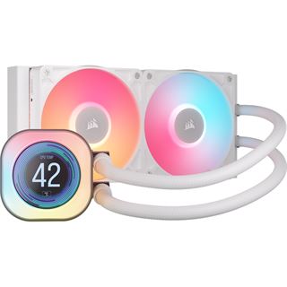 Corsair iCUE LINK Titan 240 RX LCD RGB weiß All-in-One