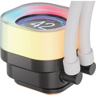 Corsair iCUE LINK Titan 240 RX LCD RGB weiß All-in-One