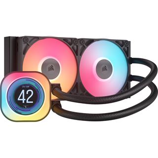 Corsair iCUE LINK Titan 240 RX LCD RGB schwarz All-in-One