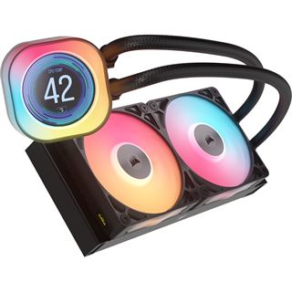 Corsair iCUE LINK Titan 240 RX LCD RGB schwarz All-in-One