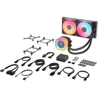 Corsair iCUE LINK Titan 240 RX LCD RGB schwarz All-in-One