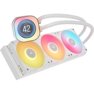 Corsair iCUE LINK Titan 360 RX LCD RGB White All-in-One