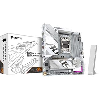 Gigabyte AORUS Elite WIFI6E ICE AMD B850 So.AM5 DDR5 mATX Retail