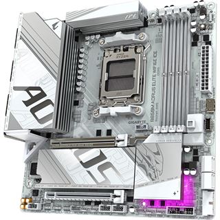 Gigabyte AORUS Elite WIFI6E ICE AMD B850 So.AM5 DDR5 mATX Retail