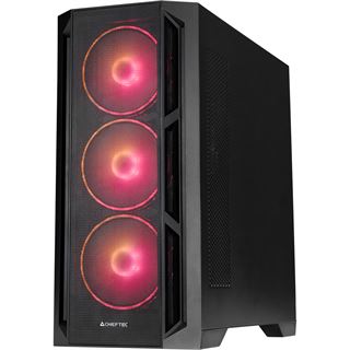 Chieftec APEX Lumo Midi Tower ohne Netzteil schwarz