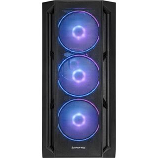 Chieftec APEX Lumo Midi Tower ohne Netzteil schwarz