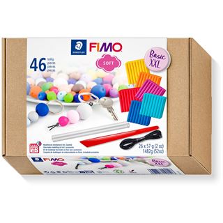 Fimo Modelliermasse Set FIMO soft Basic XXL