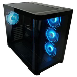LC-Power 8001B Pro-Storm Dark Midi Tower ohne Netzteil schwarz