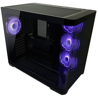 LC-Power 8001B Pro-Storm Dark Midi Tower ohne Netzteil schwarz