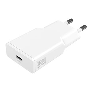 4smarts Netzladegerät PDPlug Slim 20W GaN 1C und USB-C Kabel
