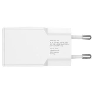 4smarts Netzladegerät PDPlug Slim 20W GaN 1C und USB-C Kabel