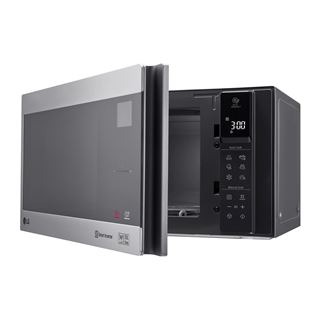 LG Electronics MS2595CIS Smart Inverter Mikrowelle, silber