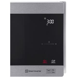 LG Electronics MS2595CIS Smart Inverter Mikrowelle, silber