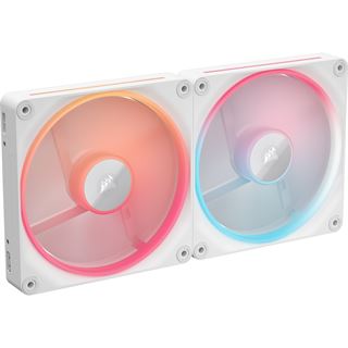 140x140x25 Corsair Lüfter LX140-R RGB iCUE Link Dual (W)