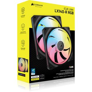 Corsair iCUE Link LX140-R RGB 2er-Pack 140x140x25mm 350-2000 U/min