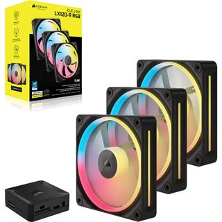 Corsair iCUE Link LX120-R RGB Starter Kit 120x120x25mm 400-2400 U/min