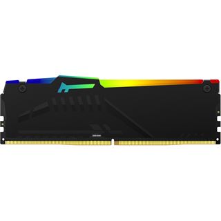 64GB Kingston FURY Beast RGB schwarz DDR5-6400 DIMM CL32 Dual Kit