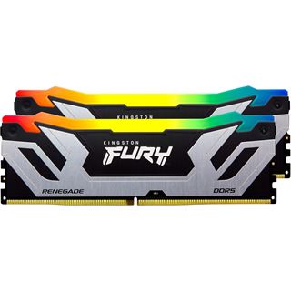 48GB Kingston FURY Renegade RGB schwarz/silber DDR5-8400 DIMM CL40